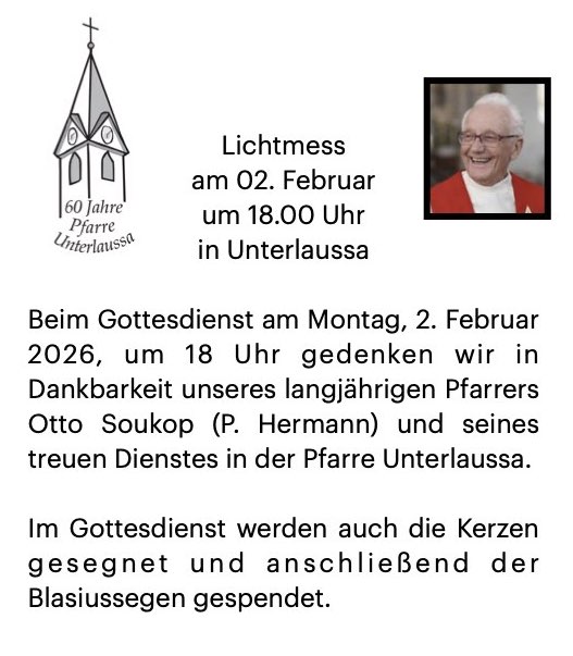 Gedenken Pater Hermann aka Otto Soukop / Ulrich Diel GROK